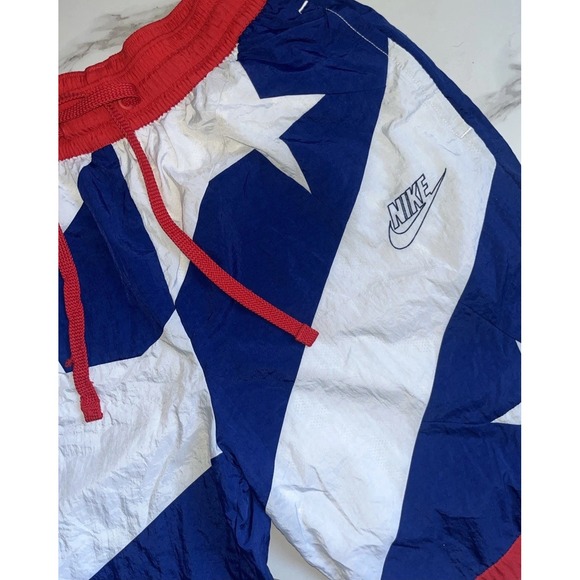 Nike‎ Dri-Fit Throwback Basketball Shorts Men's M USA Red White Blue CK6311-492 - Picture 2 of 8